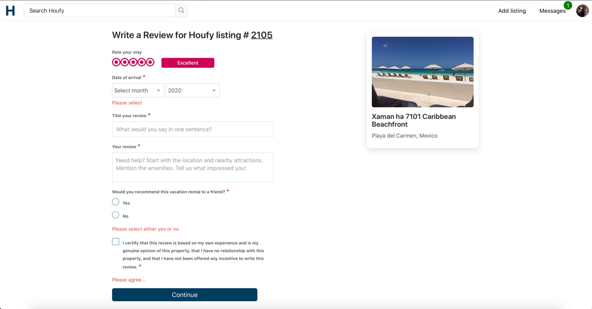 How to add reviews from my Website / Tripadvisor / Booking and others to Houfy?