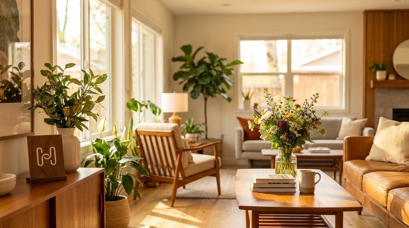 Vacation rental interior — book direct on Houfy without service fees