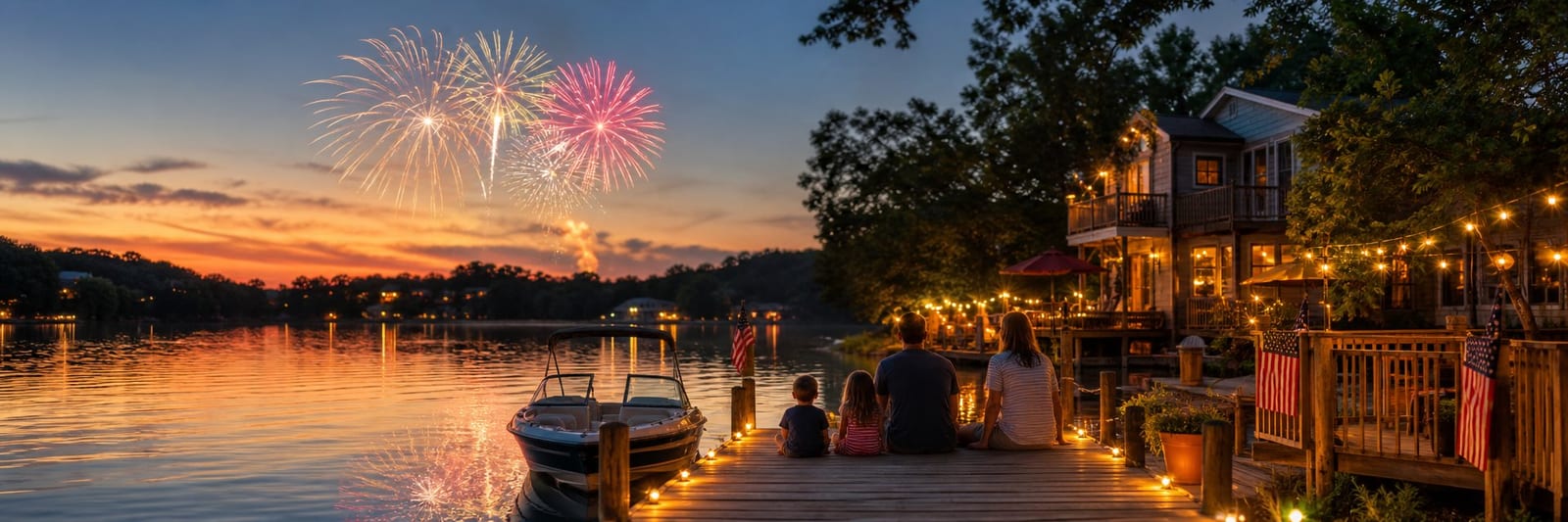 Best Lake House Vacation Rentals for 4th of July 2026