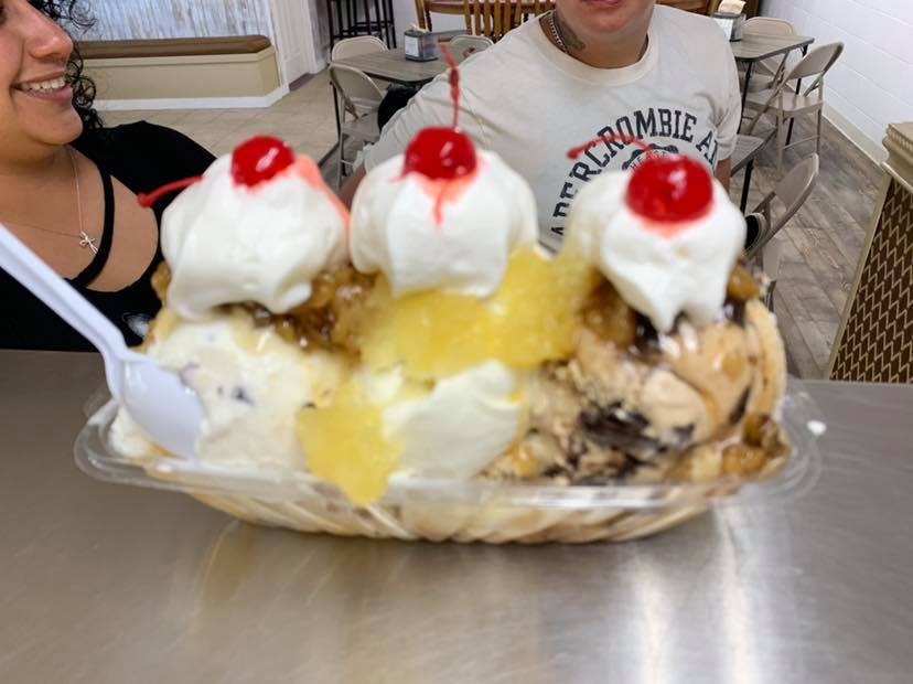 The Ice Cream Barn Near Lake Lure and Mill Spring, North Carolina