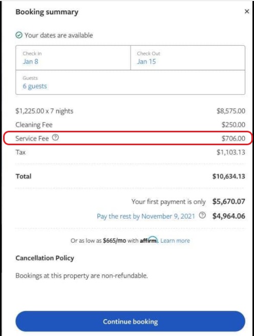 Is Vrbo Removing It's Traveler Service Fee Cap?
