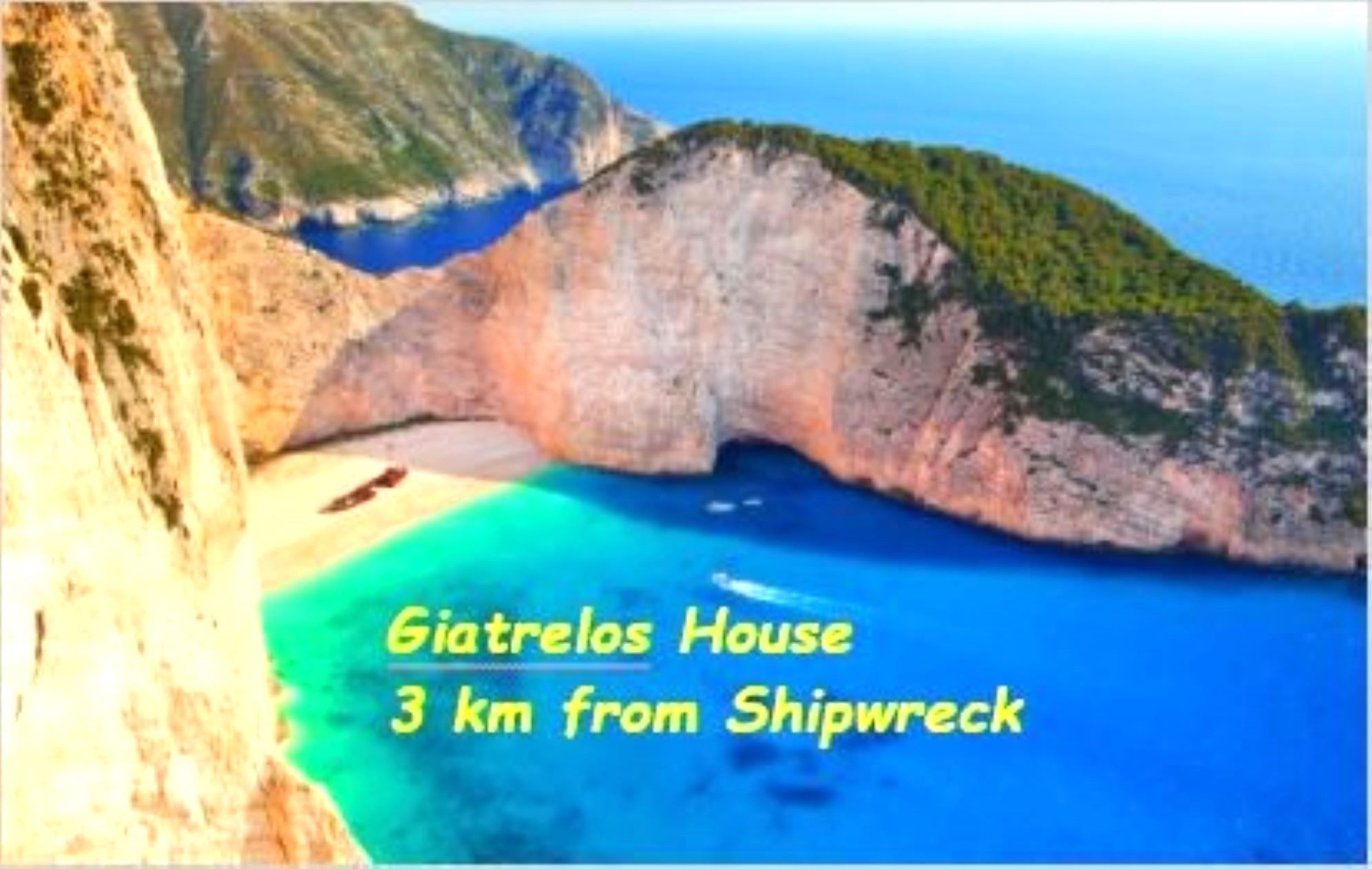 GIATRELOS HOUSE Holiday Home near Shipwreck Zakynthos cover