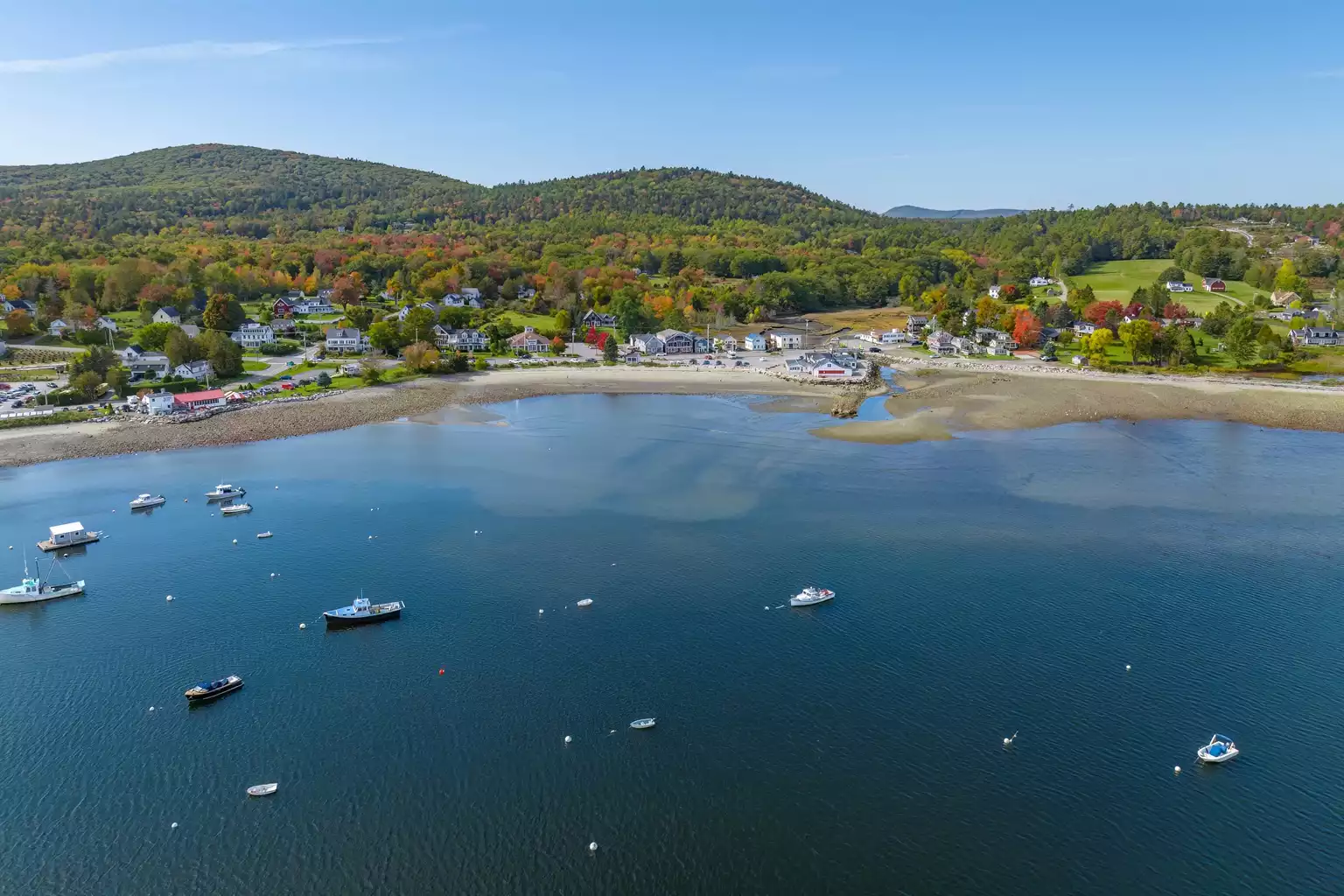 Beach View with Camden Hills State Park in background  - Suites by the Sea, Bay View #3 - Lincolnville