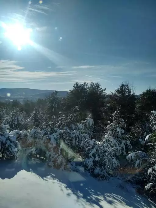 Winter view on a bluebird day! Winter view on a bluebird day! - MOUNTAIN SKI CHALET | INCREDIBLE CATSKILLS VIEWS - Prattsville