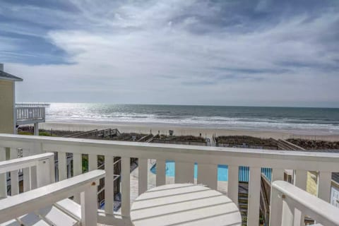 View from deck