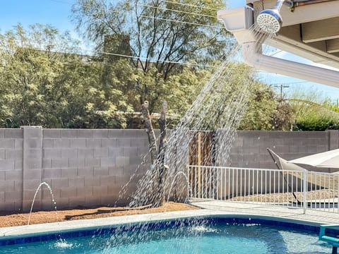 Outdoor shower