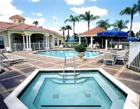 The community provides many amenities including a, pool, hot tub, tiki bar, weight room, playground, basketball court, tennis court, mini golf, volleyball, nature trail, and much more.