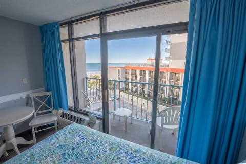 Enjoy views of the ocean from the beds