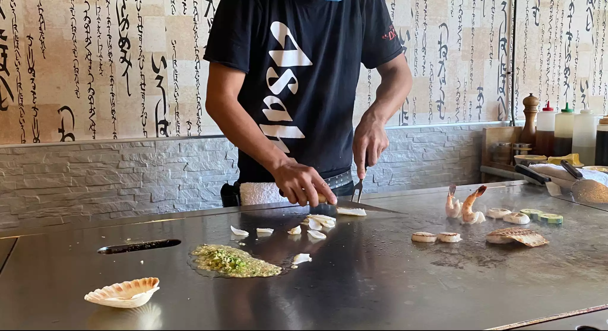 Japanese teppanyaki at AOI