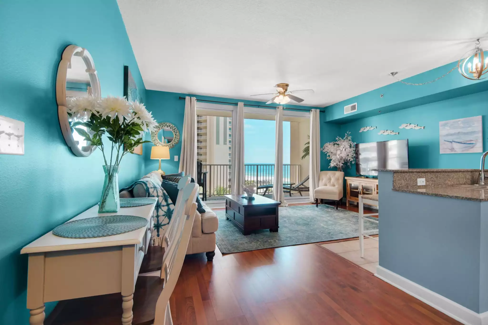 Shores of Panama Unit 608 with same floor parking