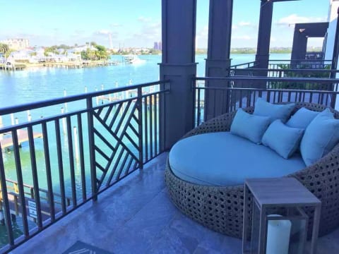 Master Bedroom Balcony!