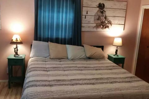 King bed.