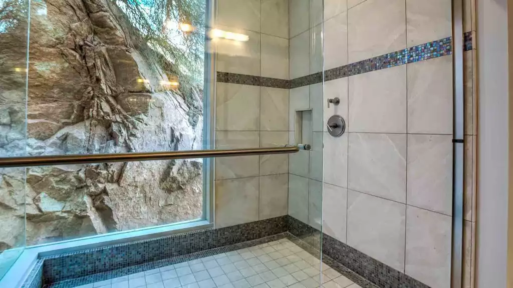 Full bathroom outside of Bedroom 8 (bedroom 7 & 8 would share this detached full bathroom) Full bathroom outside of Bedroom 8 (bedroom 7 & 8 would share this detached full bathroom) - Scottsdale Manor Camelback - Scottsdale Camelback Resort
