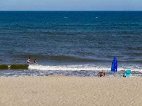 For beach days we park at the pier for beach access and there's plenty of space