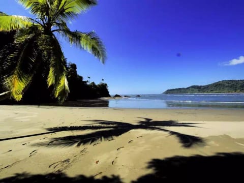 These could be your foot prints on this pristine beach and only 10 minutes away!