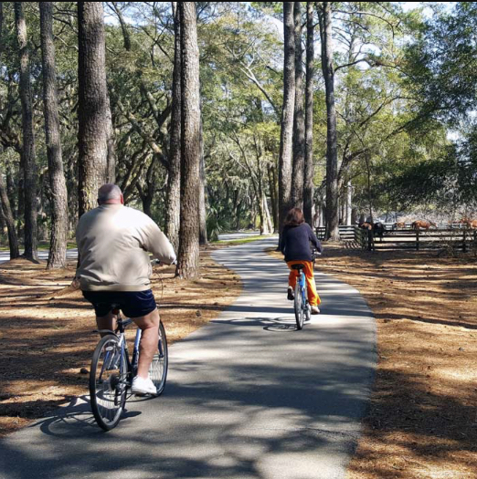 Bike riding… a way of life on the island