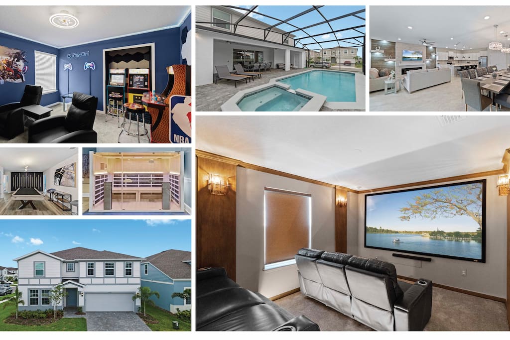 Gorgeous 8BR/8Bath Windsor Island Dry Sauna