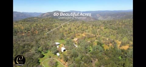 60 beautiful acres of splendid views of surrounding Sierra mountains.