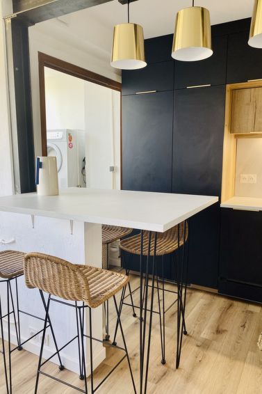 Kitchen / Dining Room - Résidence Les Vignes Vierges - Hyères