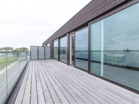 Lakeside with parking