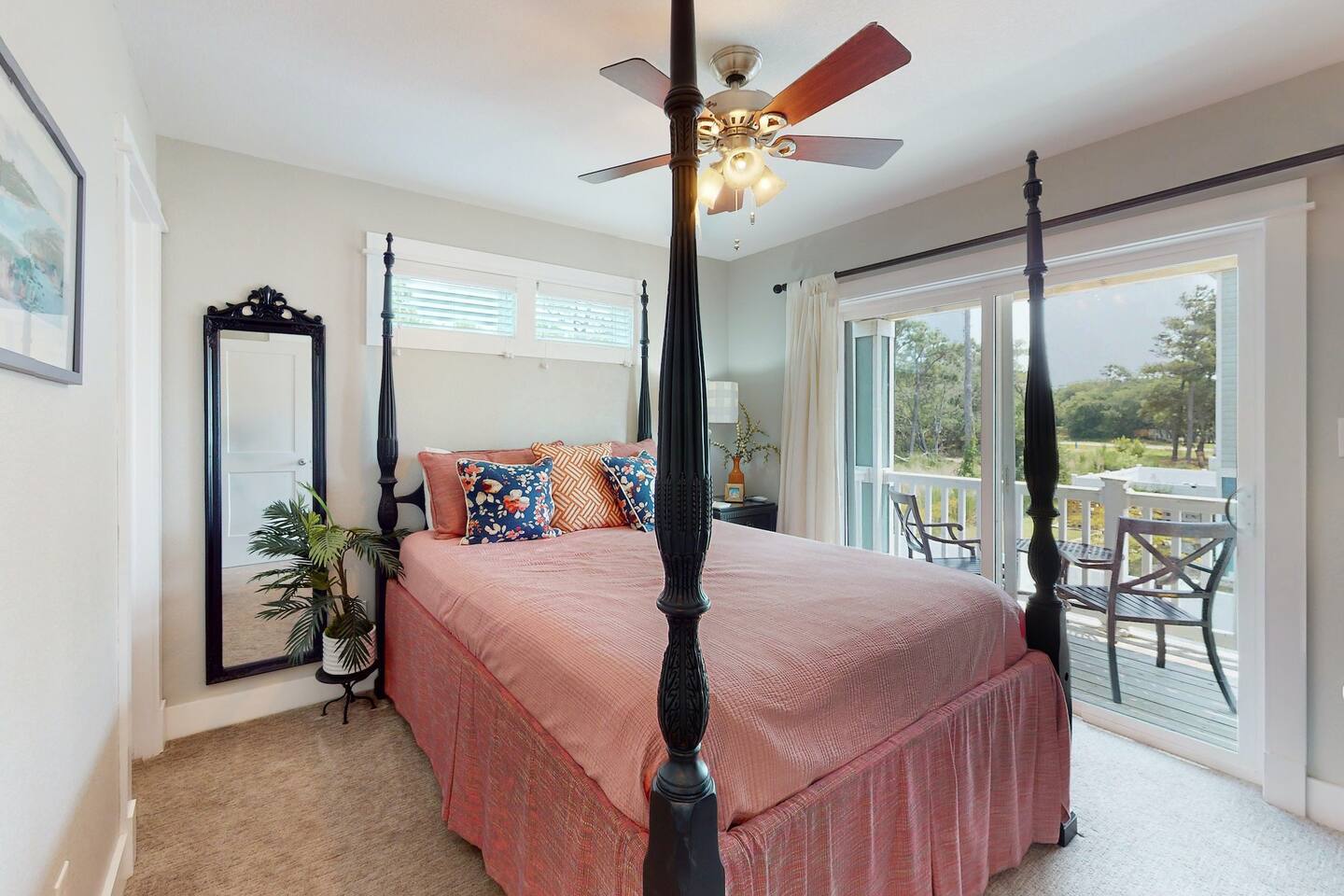 Discover the sweet serenity of our bedroom!