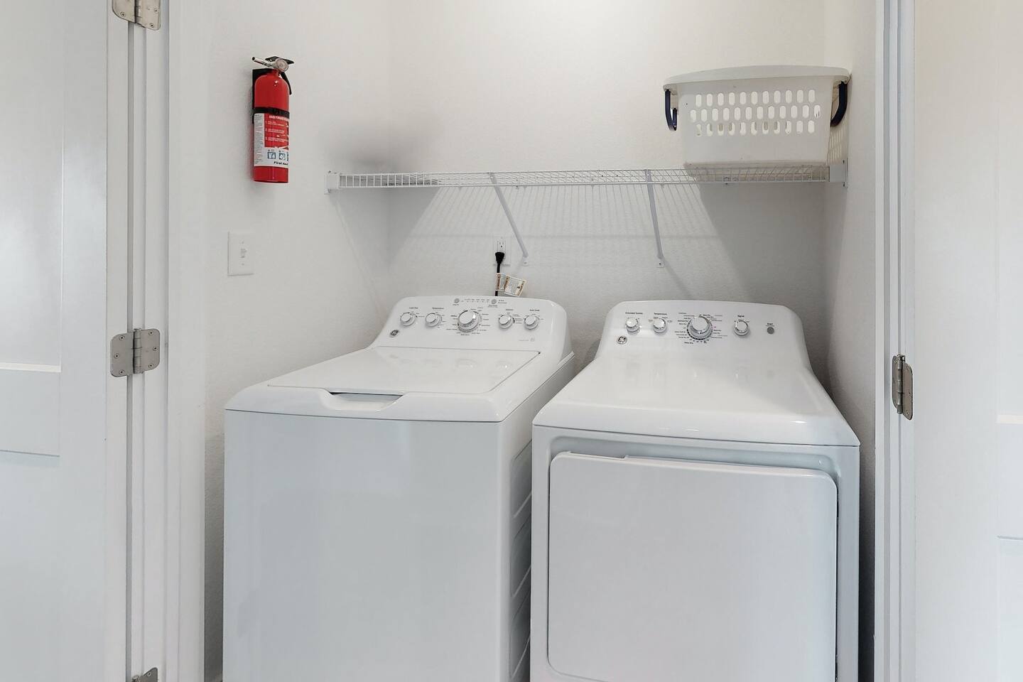 Washer and Dryer.