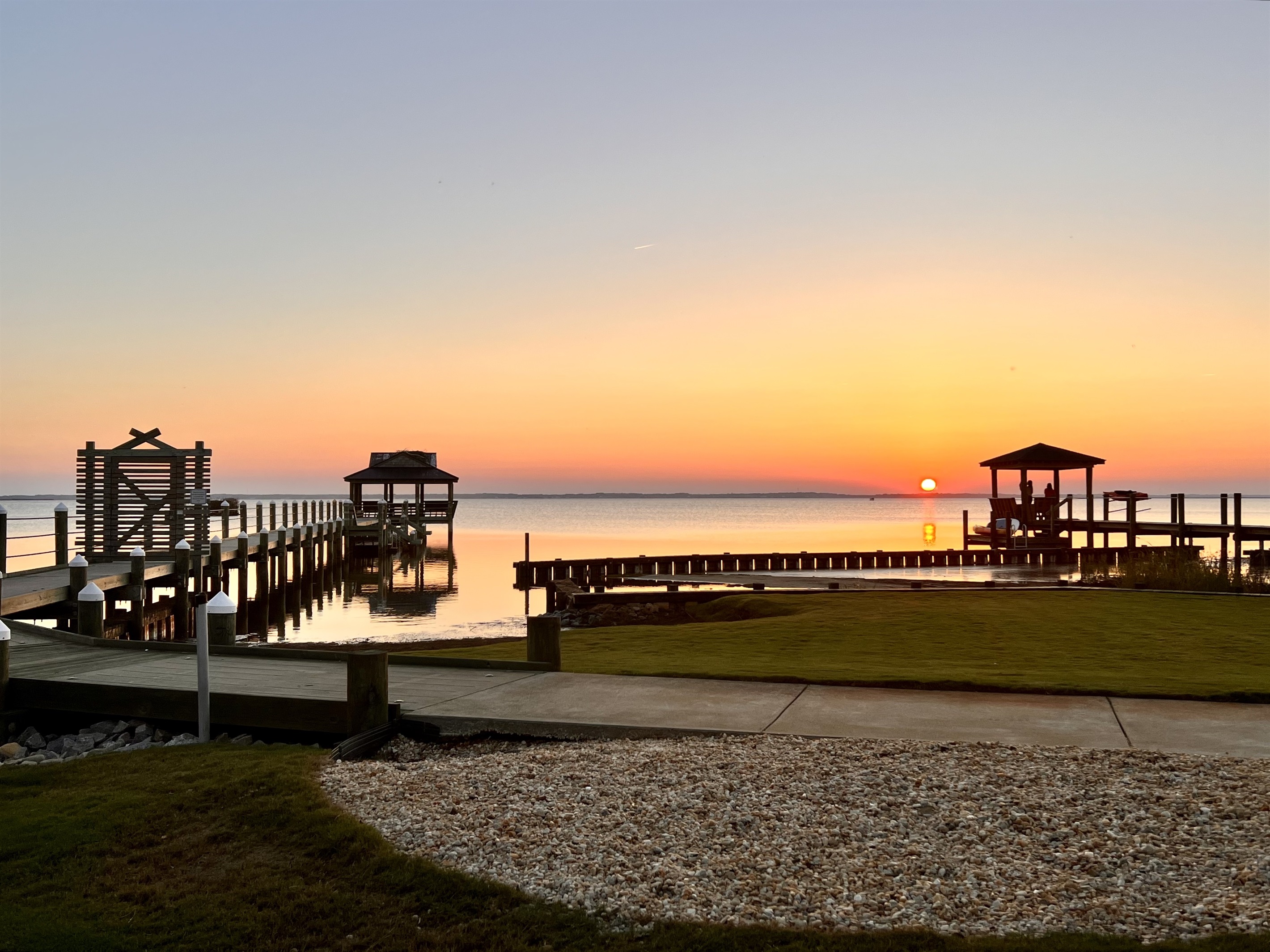 Sunset views by the beach