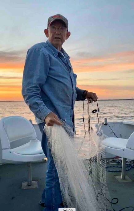 Enjoying some time out on the water.