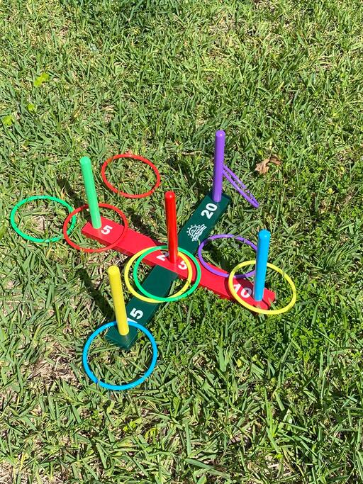 Or test your aim with the ring toss