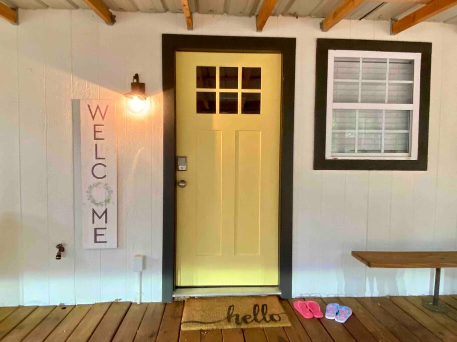 Welcome in...relax and enjoy your stay!