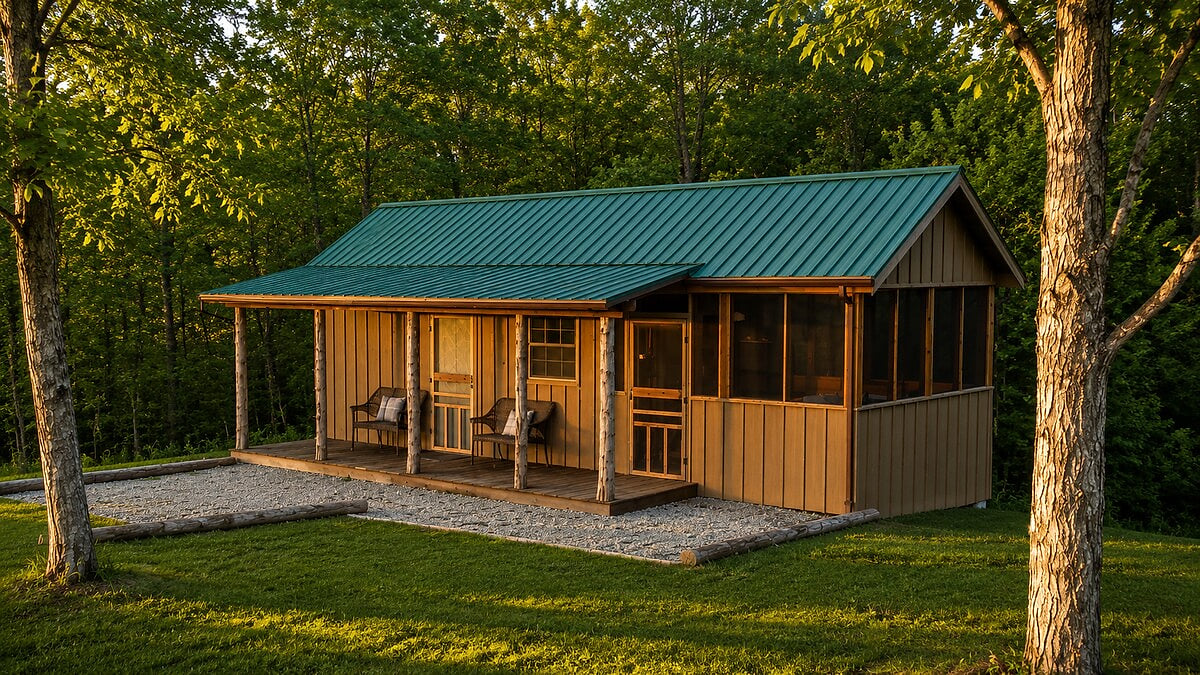 Cosby Knob Cabin in the Smoky Mountains image 1