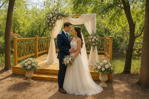 Say "I do" under a canopy of stars. Our charming outdoor deck transforms into a romantic, intimate wedding venue, perfect for creating unforgettable memories with your closest friends and family. A truly unique setting for your special day.