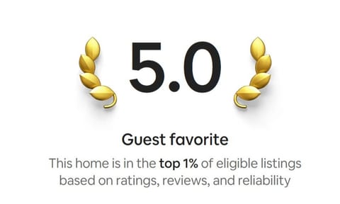 We are a rare find, ranked in the top 1% of AirBnB properties and proudly hold Superhost status.