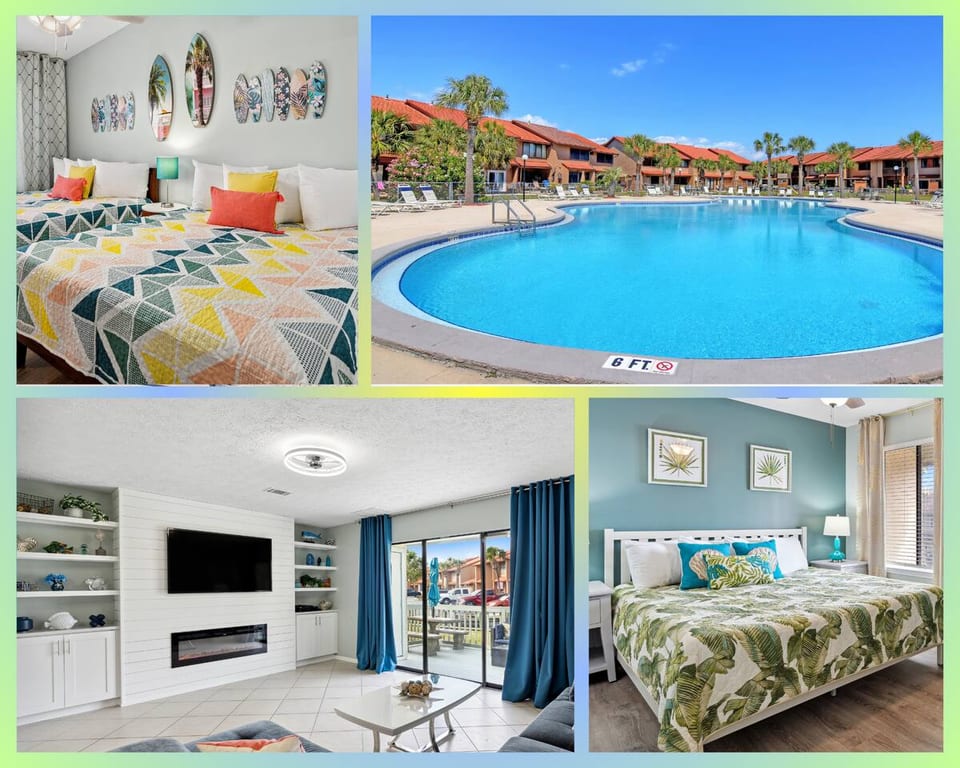 ~Beach Breeze Retreat ~ Upscale Resort ~ 11Pools ~ - Panama City Beach