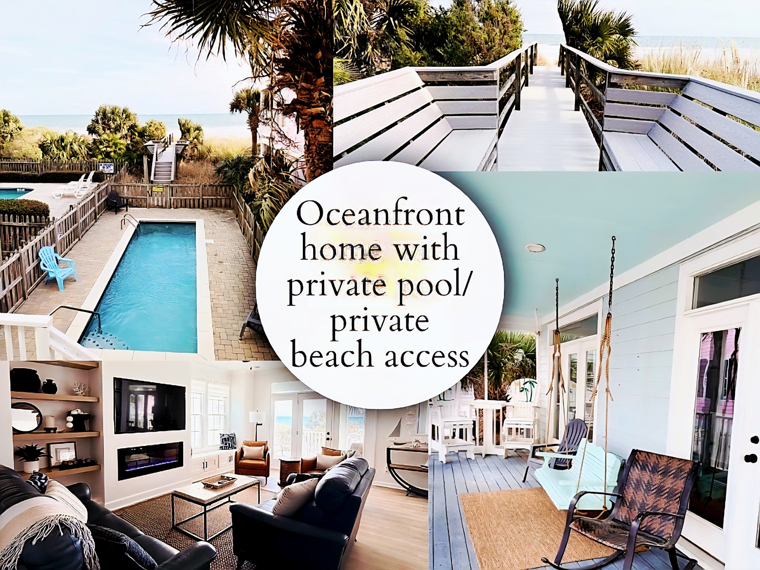 Oceanfront Luxury in Surfside Beach | Private Pool