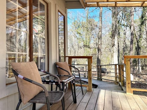 Sit on the patio and enjoy that Carolina blue sky, even in winter times!