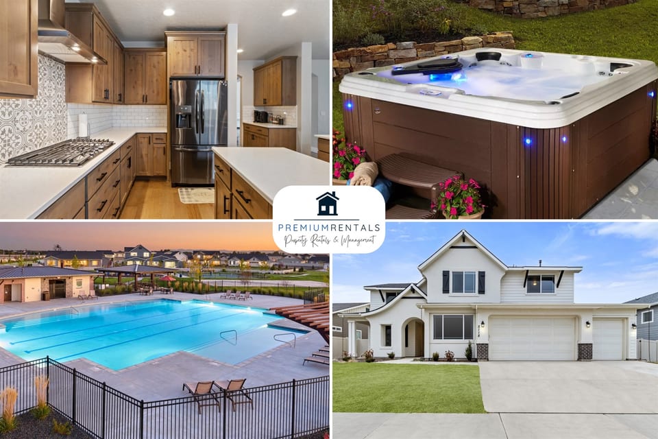 The Dream Home | 5 bedroom | Meridian ID HOT TUB - Meridian