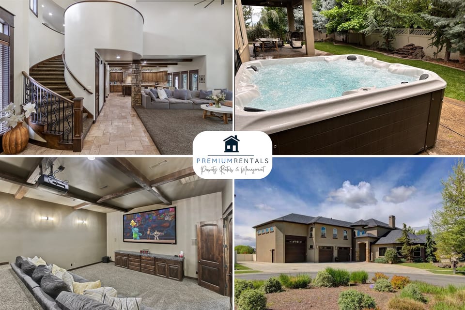 Entertainment Castle! Large Group & Company Functions HOT TUB - Meridian