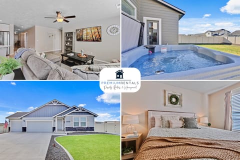 Serenity Haven Retreat: 4BR Tranquility & Comfort