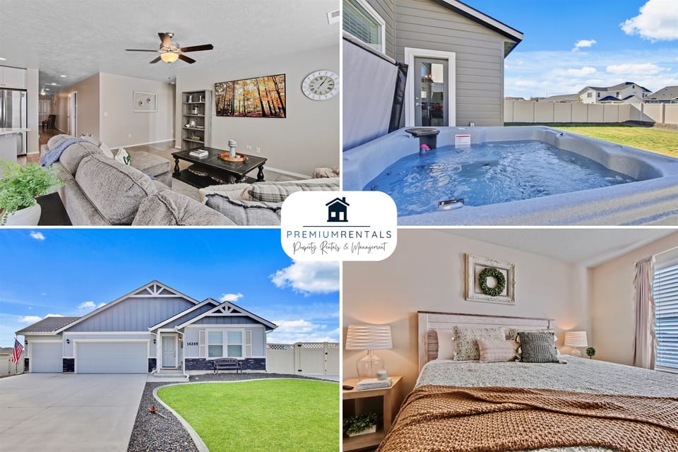 Serenity Haven Retreat: 4BR Tranquility & Comfort - Caldwell