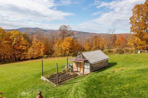 The Sun Barn Glamp High in the Catskill Mountains 