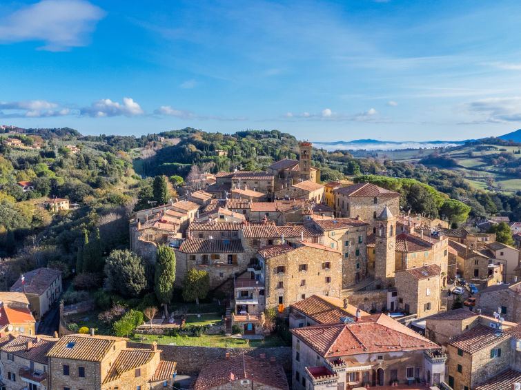 View - Trilocale Casa nel Castello - Casale Marittimo