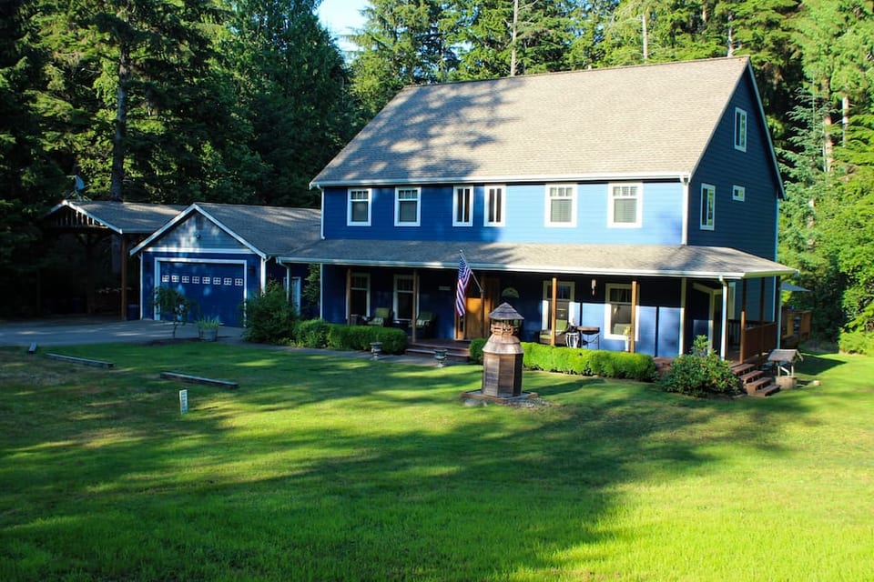 You have arrived! Acres of pristine peace and quiet, while gazing from the front porch.