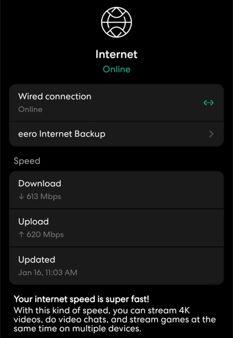 AT&T Fiber Internet. 600+ Mbps up and down!
