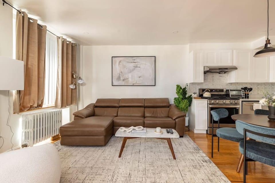Living room, morning time