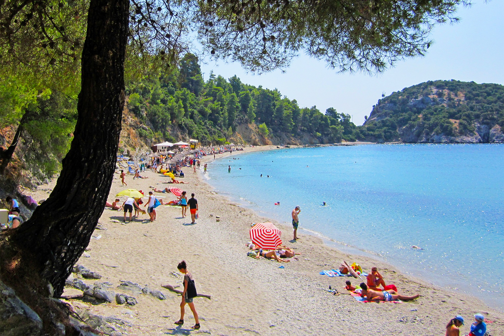 Stafylos beach is 3.0 km (1.9 miles)
away from the house and prone to get crowded during the peak season. - Organic Land Escape - Skopelos