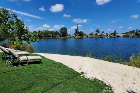 Private Beach!