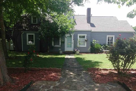 Front entrance of house.