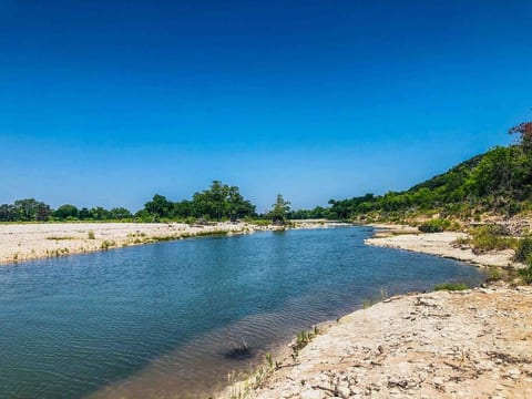 Swimming spot on the Johnson Fork Creek of the Llano River