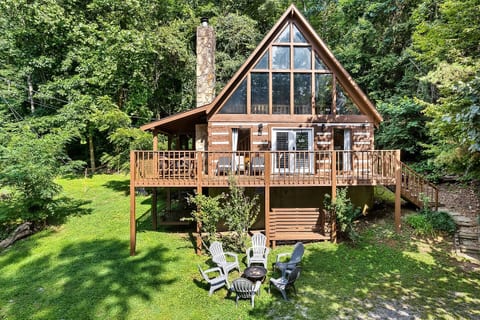 Welcome to Black Bear Chalet. Perfect for 2 car parking.